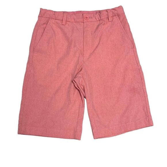 Vineyard Vines Jetty Red Performance Shorts Size 14 - Picture 1 of 5
